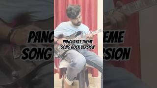 Panchayat theme song rock version panchayat livemusic guitar reelviral guitarsolo guitarist [upl. by Galatea528]