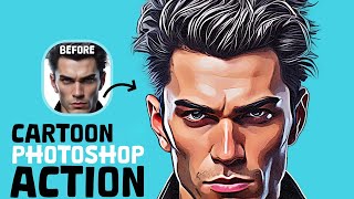 cartoon photoshop action [upl. by Salomon]