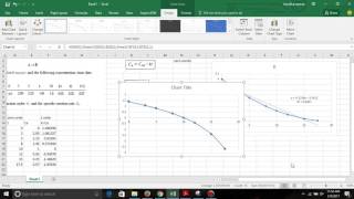 Kinetic Study calculation specific reaction rate [upl. by Gabor]