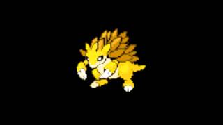 Pokemon Cries  028 Sandslash [upl. by Oicnerual]