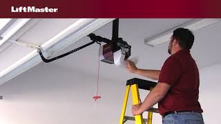 How to Program Travel on LiftMaster Security20™ Garage Door Opener [upl. by Publea794]