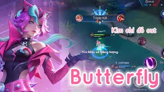 Butterfly tích 2 ulti nhảy liên tục xé loz Ad  Build đồ đi rừng siêu nhiều dame tayliênquânmobile [upl. by Aklim]