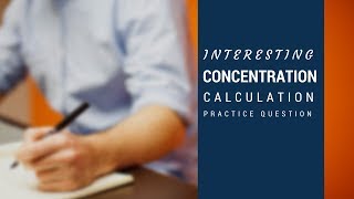 How to solve dilution and concentration calculation in pharmacy  problem 6 [upl. by Channa]