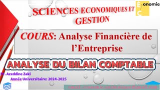 Video 2 Introduction à lAnalyse Financière  Analyse Bilan Comptable darija [upl. by Anirdna300]