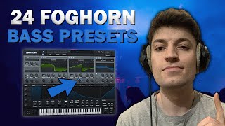 24 Serum Presets for Foghorn Rollers DnB [upl. by Schechinger380]