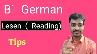 B1 German Lesen German Reading Exam Practice Tips for B1 German ExamAditya Sharma [upl. by Cook366]