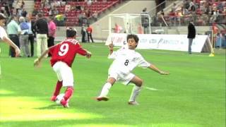 Indonesia  Tunisia  Highlights  Danone Nations Cup 2012 [upl. by Delacourt]