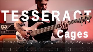 TesseracT  Cages  Bass Cover  TABS  Dingwall NG2  Quad Cortex [upl. by Burtie]