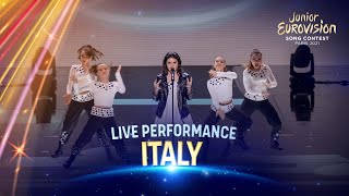 Elisabetta Lizza  Specchio Mirror On The Wall  LIVE  Italy 🇮🇹  Junior Eurovision 2021 [upl. by Hesky]