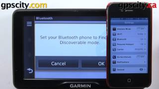 Garmin nuvi 2797LMT Bluetooth Settings with GPS City [upl. by Llyrehc]