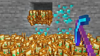 Minecraft But Item Drops Are Random And Multiplied [upl. by Mazurek343]