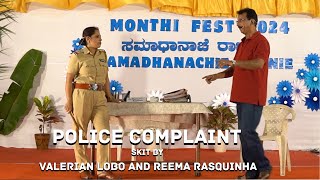 MONTHI FEST 2024 KLC CELBRATION  HOLY FAMILY CHAKALA  POLICE COMPLAINT SKIT [upl. by Ayanet]