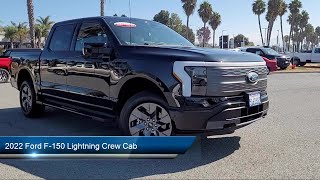 2022 Ford F150 Lightning Crew Cab San Diego San Ysidro Bonita Otay Mesa [upl. by Nahk]