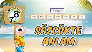 Sözcükte Anlam 📙 7den 8e Hazırlık Kampı 2024 [upl. by Quint]