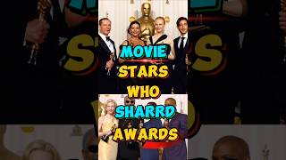 Movie stars who shared awards facts hollywoodfacts moviestars oscars awards ytshorts shorts [upl. by Thad]