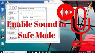 Enable sound in Safe ModeWindows 10 8 7 amp XP  LotusGeek [upl. by Effie439]