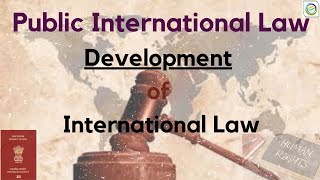 Public International Law  Development of International Law [upl. by Otero]