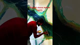 Stucco marbel paint Bangladesh interiordesign marbeltextur wallpaintingideas marvel stucco [upl. by Lavicrep]