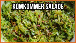 Hoe Maak Je Komkommersalade  Makkelijk en Gezond Recept [upl. by As]