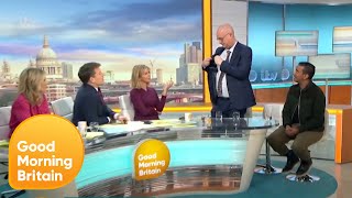 Iain Dale Walks out in the Middle of a Debate  Good Morning Britain [upl. by Klement]