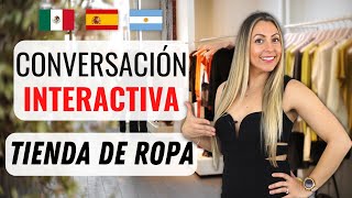 Interactive CONVERSATION Practice to Improve your SPANISH Speaking Skills  Conversación en español [upl. by Euqinu]