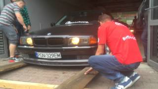 BMW E38 740i Get Low Or Die Tryin  SKMBITCH [upl. by Ainattirb]