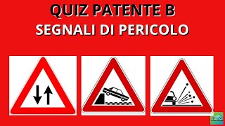 SPIEGAZIONE QUIZPATENTE B SEGNALIDIPERICOLODOPPIO SENSO CIRCOLAZIONE  SBOCCO SU MOLO  PIETRISCO [upl. by Milone]