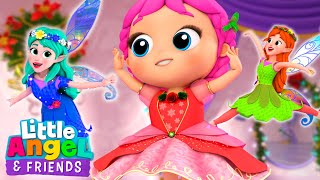 Princess Jill Dances with Magical Fairies  Girls Princess Stories  LittleAngel amp Friends Songs [upl. by Aurelia582]