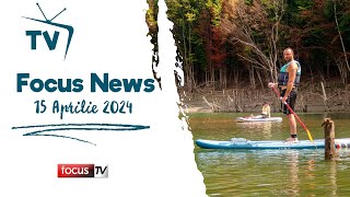 Despre SUP si Rafting in Buzau la Focus News  15 Aprilie 2024 [upl. by Rehpotirhc]