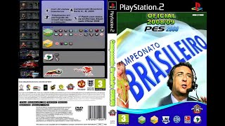 ðŸ”°VENHA CURTIRSE APAIXONAR COM PES 2008 CAMPEONATO BRASILEIRO OFICIAL ISO PS2CREDITOS WE BRAZUCAS [upl. by Burrell313]