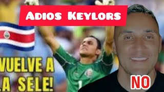 Keylor Navas se retira de la Selección Y el Tico llora desconsoladamente [upl. by Idolla290]