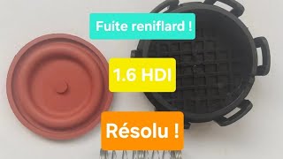 16 HDI  problème reniflard fuite  résolu 🤜💪 [upl. by Enalahs109]