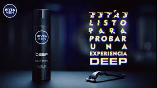 Te presentamos NIVEA MEN Deep gel de afeitar [upl. by Rosamund]