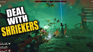 How to Deal with Shriekers in Deploy Dark Fluid Mission  Helldivers 2 [upl. by Alon]