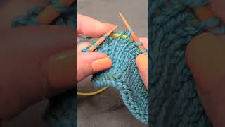 Check Out Lolas Two Timing Technique to create two layers of knitting with stitch saver knit [upl. by Antonius]