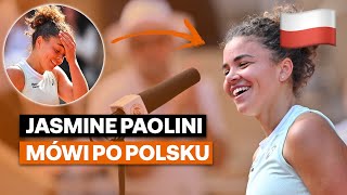 JASMINE PAOLINI MÓWI PO POLSKU 🇵🇱 🔥 [upl. by Nerland]