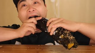 단무지김밥 먹방 리얼사운드 social eating MukbangEating Show [upl. by Pulchi]