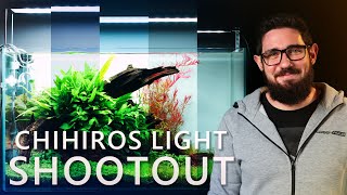 Which AQUARIUM LIGHT Should You Choose  Chihiros Light SHOOTOUT [upl. by Yna890]