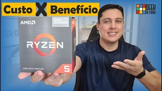 Processador AMD RYZEN 5 5600G  UNBOXING e REVIEW  SETUP [upl. by Goldfarb]