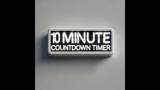 10 Minute Countdown Timer timer countdown 10minutetimer classroomtimers theamx technotimers [upl. by Drucilla]