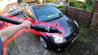 MY NEW EXHAUST MK6 FIESTA ZETEC S [upl. by Forward]