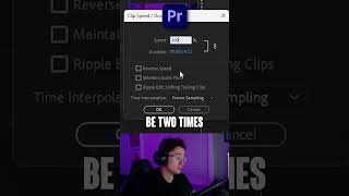 How To Speed Up amp Slow Down Videos  Premiere Pro Tips 8 [upl. by Voltz]