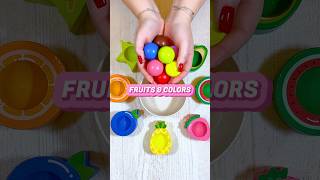 Color Sorting and Fruits for Toddlers  Learning for Toddlers 3 Year Old shorts [upl. by Fridlund651]