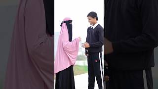 Respect Hijab 🧕👌💯 islamicshorts hijab lovestatus viralnaatsameerdiwan youtubeshorts [upl. by Kizzee]