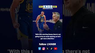 Steve Kerr talking spacing and how it will impact Steph with Tolbert amp Copes [upl. by Sletten45]