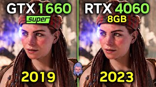 GTX 1660 SUPER vs RTX 4060  Worth Upgrading 6 Games Tested [upl. by Therine]