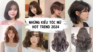 Các kiểu tóc nữ đẹp 2023  Những kiểu tóc nữ Hot trend 2024 [upl. by Jacqueline]