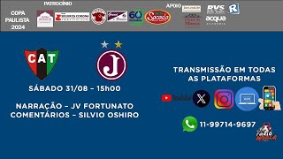 🔴 TAQUARITINGA x JUVENTUS  COPA PAULISTA  RODADA 12 [upl. by Anovad727]