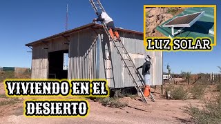 114 COLOCAMOS LUZ SOLAR EN EL TALLER🔥TERMINAMOS Y LLEVAMOS LA JAULA✅EL ES TULIO🦎luzsolar vlog [upl. by Ailemap89]