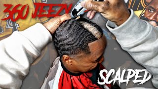 I SCALPED MY 360 WAVES AGAIN [upl. by Macnair]